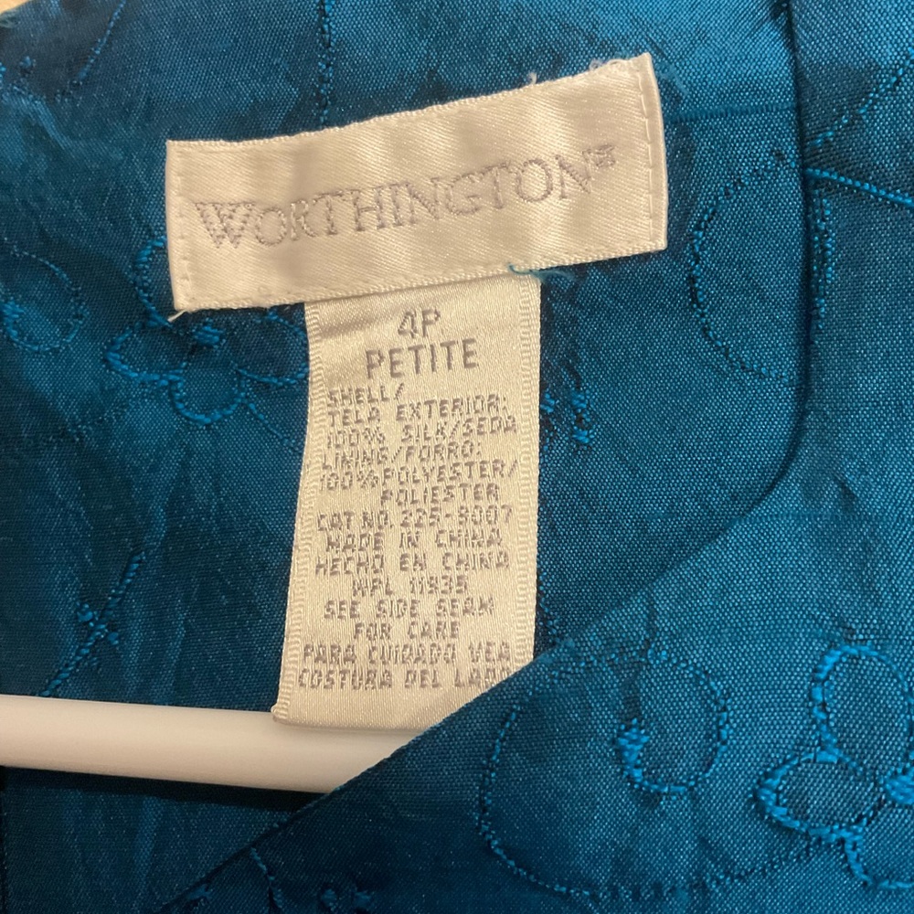 NWOT Brand New Pure Silk sleeveless Dress 4P